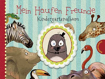 Cover, mein Haufen Freunde, Album, Zoo, Illustration, Kinderbuch, Kerstin Schoene