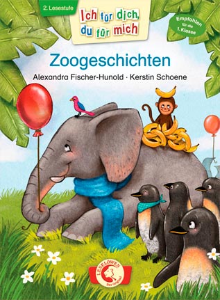 Cover, Zoogeschichten, Tiere, Illustration, Bilderbuch, Kerstin Schoene